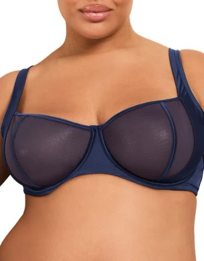 Adore Me Elen Unlined Balconette Bra In Multi