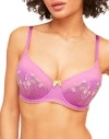 Adore Me Elie Contour Demi Bra In Medium Purple