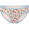Adore Me Elsie Bikini Panties In Floral Beige