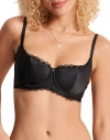 Adore Me Elsie Contour Balconette Bra In Black