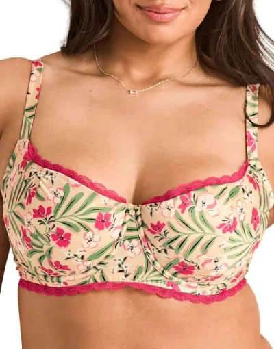 Adore Me Elsie Contour Balconette Bra In Multi