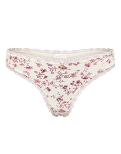 Adore Me Elsie Thong Panties In Multi