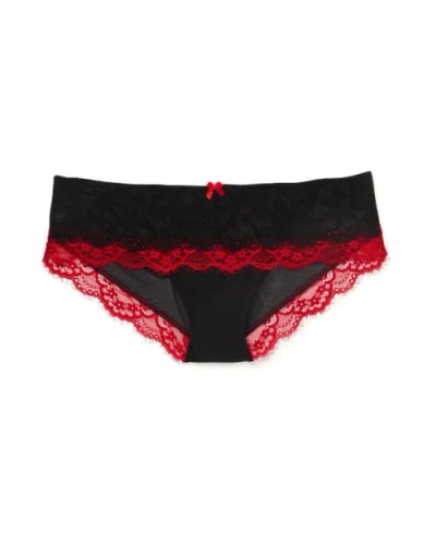 Adore Me Emanuelly Hipster Panties In Black