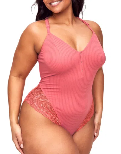 Adore Me Emilia Women's Plus-size Bodysuit In Multi