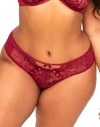 Adore Me Emmeline Cheeky Panties In Dark Red