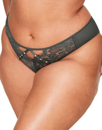 Adore Me Emmeline Women's Plus-size Cheeky Panty In Black