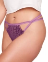 Adore Me Enette G-string Panties In Purple