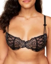 Adore Me Enny Contour Balconette Bra In Black