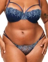 Adore Me Erica Bikini Panties In Dark Blue