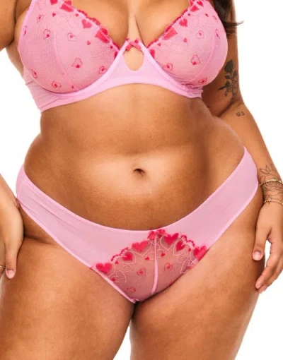 Adore Me Esmay Cheeky Panties In Medium Pink