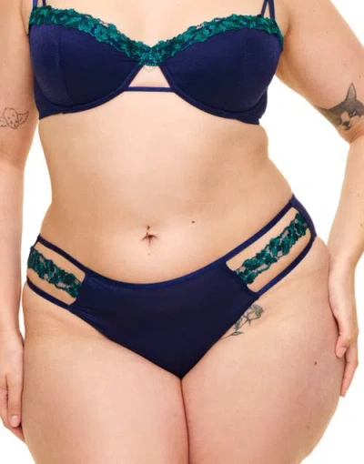 Adore Me Eva Bikini Panties In Dark Blue
