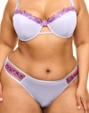 Adore Me Eva Bikini Panties In Medium Purple