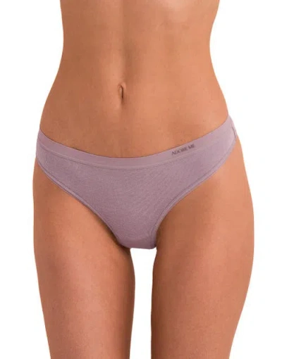 Adore Me Ezra Thong Panties In Purple