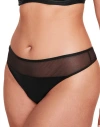 Adore Me Fallon Thong Panties In Black