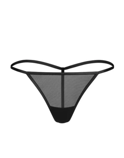 Adore Me Fantasia G-string Panties In Black