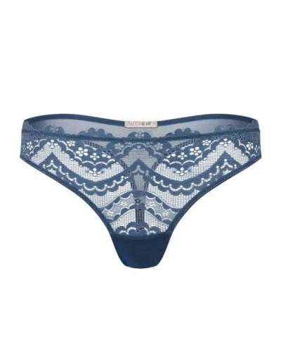 Adore Me Farrah Thong Panties In Blue