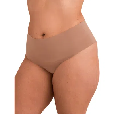 Adore Me Gabbie Thong Panties In Brown