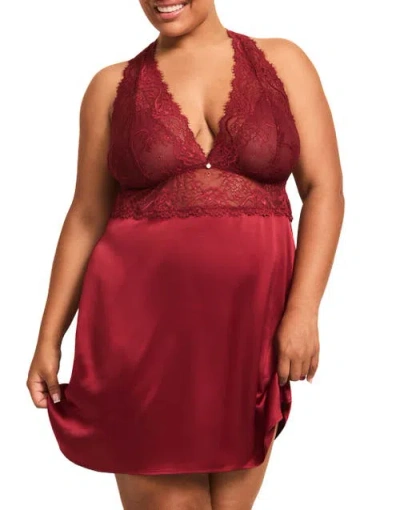 Adore Me Galilea Slip Lingerie In Red