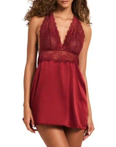 Adore Me Galilea Slip Lingerie In Red