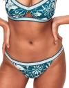 Adore Me Gisele Swimwear Bikini Bottom In Floral Blue