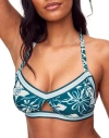 Adore Me Gisele Swimwear Bra In Floral Blue