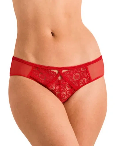 Adore Me Giudi Cheeky Panties In Red