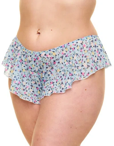 Adore Me Graciela Cheeky Panties In Ditsy Blue