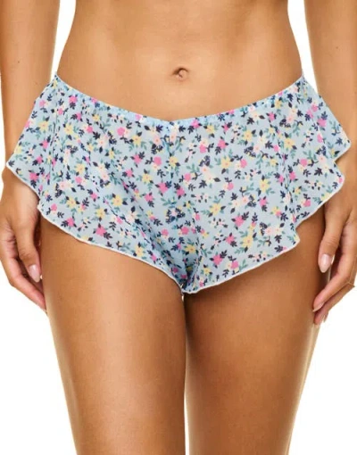Adore Me Graciela Cheeky Panties In Floral Blue