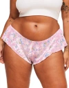Adore Me Graciela Cheeky Panties In Floral Pink