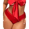 Adore Me Gynger Bikini Panties In Dark Red