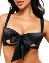 Adore Me Gynger Unlined Quarter Cup Bra In Black