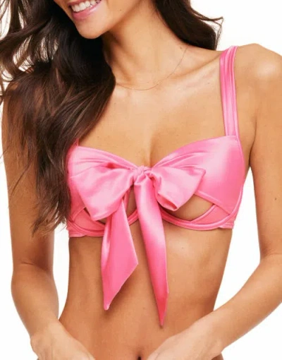 Adore Me Gynger Unlined Quarter Cup Bra In Medium Pink