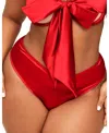 Adore Me Gynger Bikini Panties In Dark Red
