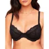 Adore Me Hannalee Unlined Full Coverage Bra In Black
