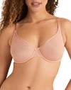 Adore Me Hariette Unlined Full Coverage Bra In Pink