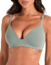 Adore Me Harlowe Contour Plunge Bra In Green