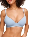 Adore Me Harlowe Contour Plunge Bra In Medium Blue