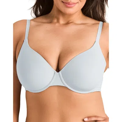 Adore Me Janelle Contour Demi Bra In Blue