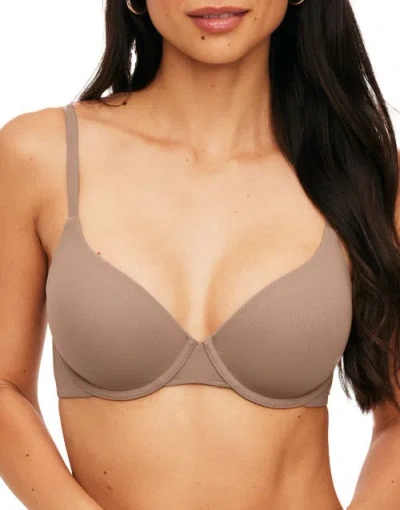 Adore Me Janelle Contour Demi Bra In Brown