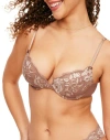 Adore Me Jaya Push Up Plunge Bra In Brown