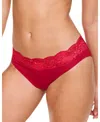 Adore Me Jaya Women's Bikini Panty In Dark Red