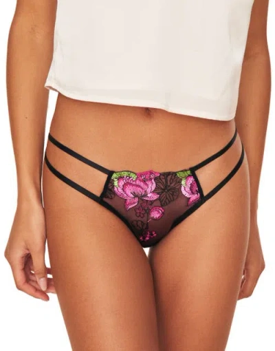 Adore Me Jayda Brazilian Panties In Floral Pink