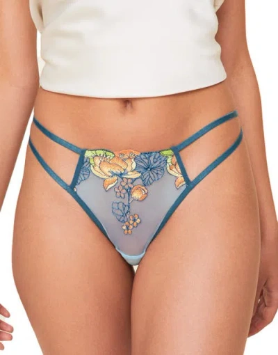 Adore Me Jayda Brazilian Panties In Floral Yellow