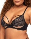 Adore Me Jenni Unlined Plunge Bra In Black