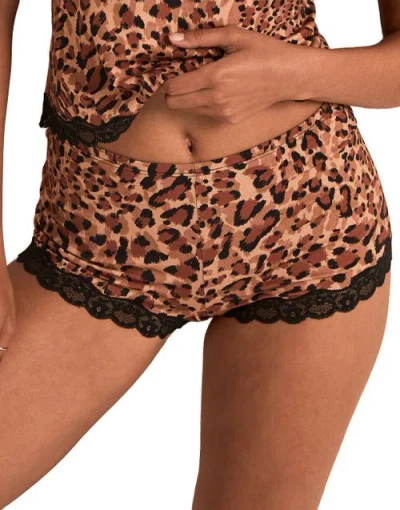 Adore Me Jersey Soft Touch Collection In Brown