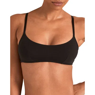 Adore Me Jersey Unlined Bralette Bra In Black