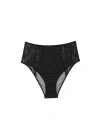 Adore Me Joslyn High Waisted Panties In Black