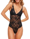 Adore Me Julianna Bodysuit Lingerie In Black