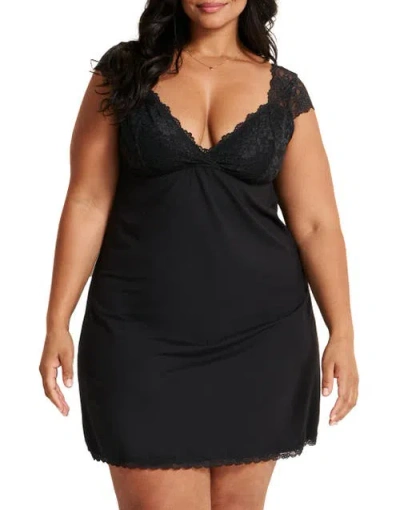 Adore Me Juliet Slip In Black