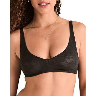 Adore Me Juls Unlined Bralette Bra In Black